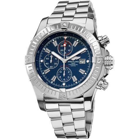 breitling super avenger blue face|Breitling super avenger review.